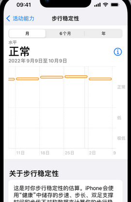 友谊iPhone手机维修如何在iPhone开启'步行稳定性通知'