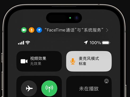 友谊苹果授权维修网点分享iPhone在通话时让你的声音更清晰 