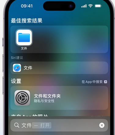 友谊apple维修中心分享iPhone文件应用中存储和找到下载文件 