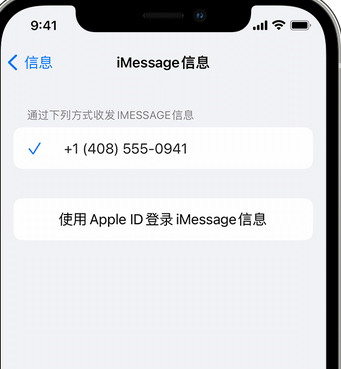 友谊apple维修iPhone上无法正常发送iMessage信息 