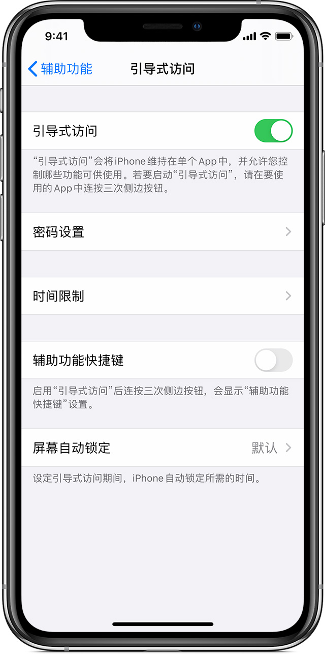 友谊苹果手机维修分享如何在 iPhone 上退出引导式访问 