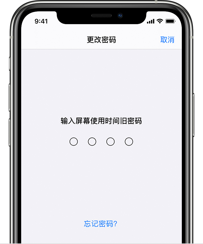 友谊苹果手机维修分享iOS 14 忘记屏幕使用时间密码怎么办 